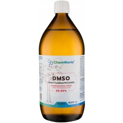 ChemWorld DMSO dimethylsulfoxid 99,99% 1000 ml – Hledejceny.cz