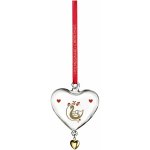Holmegaard Ann-Sofi Romme Annual Christmas Heart 2025 vánoční ozdoba průhledná – Hledejceny.cz