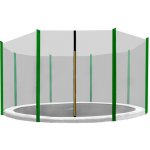 Aga ochranná síť 366 cm 8 tyčí černá síť / tmavě zelená – Zboží Dáma