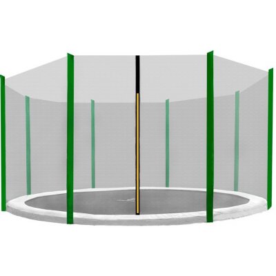 Aga Ochranná síť 366 cm na 8 tyčí černá síť/tmavě zelená – Zbozi.Blesk.cz