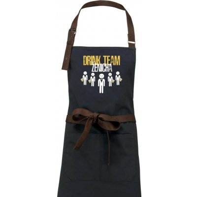 Dřevěné uhlí Drink team ženicha Zástěra Vintage – Hledejceny.cz