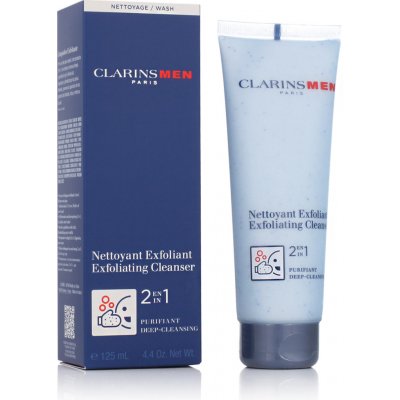 Clarins Peelingový čistící gel pro muže 2v1 Exfoliating Cleanser 125 ml – Zbozi.Blesk.cz