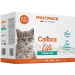 Calibra Life Sterilised Adult Duck Salmon gravy 12 x 85 g – Sleviste.cz