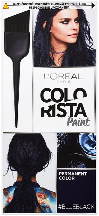 L'Oréal Colorista Paint permanentní barva na vlasy Blueblack od 149 Kč -  Heureka.cz