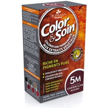 Color & Soin barva na vlasy 5M světle mahagonová hnědá 135 ml