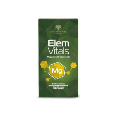 Elemvitals Magnesium hořčík se sibiřskými bylinami 60 kapsli