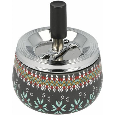 Faro Cigaretový popelník kovový otočný Flowers 8cm – Hledejceny.cz
