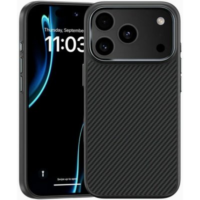 Benks Magnetic Armor Pro Kevlar obal Metal Frame, iPhone 17 Pro Max, černý – Zboží Mobilmania