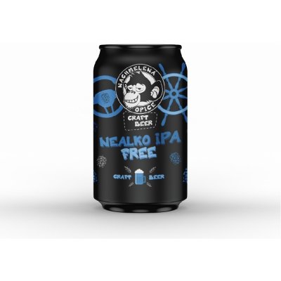 Nachmelená Opice Nealko IPA FREE 0,5% 0,33 l (plech)