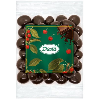 Diana Company Třešně v polevě z hořké čokolády 100 g – Zboží Mobilmania