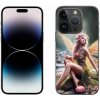 Pouzdro a kryt na mobilní telefon Apple mmCase Gelové iPhone 14 Pro - motýlí žena 1