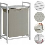 Songmics File 65 L bílo-šedý – Zboží Dáma