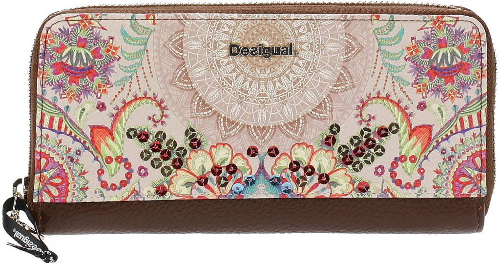 Desigual peněženka 71Y9ED0 Zip Around Capri 1024 Crudo Shiny od 1 119 Kč -  Heureka.cz