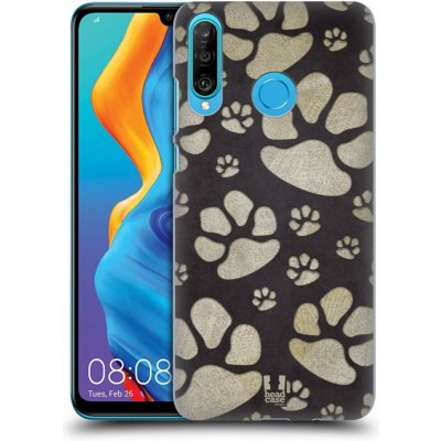 Pouzdro Head Case Huawei P30 Lite TLAPKY ŠEDÉ – Zboží Mobilmania