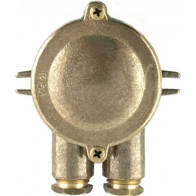 Elektroinstalační krabice na omítku IP54/mosaz/07A-BRASS-BOX – Hledejceny.cz