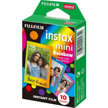 Fujifilm COLORFILM INSTAX mini 10 fotografií - RAINBOW