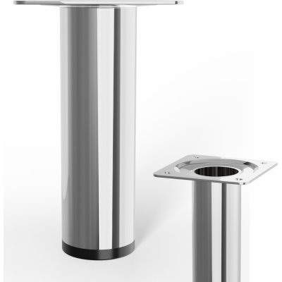 Walteco Nábytková noha kulatá, průměr 30 mm výška 100 mm chromová 50263 – Hledejceny.cz