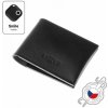 Peněženka Fixed Smile Wallet kožená se smart trackerem Smile PRO černá FIXSM-SMMW2-BK