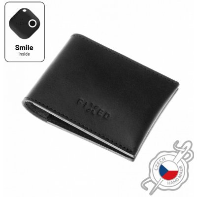 Fixed Smile Wallet kožená se smart trackerem Smile PRO černá FIXSM-SMMW2-BK