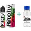 Příchuť pro míchání e-liquidu Liqua Ritchy Strawberry Watermelon Gum S & V 12 ml + Základní báze Mašinka 70VG/30PG 100 ml