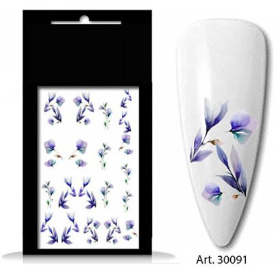 BIO-nails vodolepka 30091 květy – Zboží Mobilmania