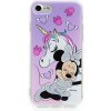 Pouzdro a kryt na mobilní telefon Apple Pouzdro AppleMix DISNEY Apple iPhone 5 / 5S / SE - myška Minnie - Minnie a jednorožec - gumové