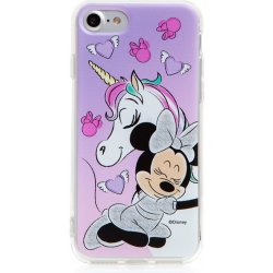 Pouzdro AppleMix DISNEY Apple iPhone 5 / 5S / SE - myška Minnie - Minnie a jednorožec - gumové