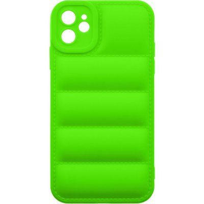 ME Puffy Apple iPhone 11 - gumový - zelené – Zboží Mobilmania