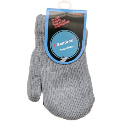 Dětské palcové rukavice Šedá – Zboží Dáma