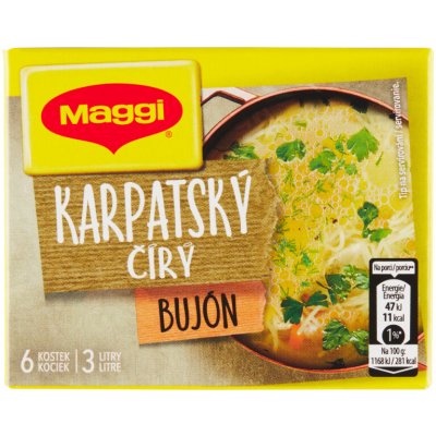 MAGGI Karpatský Čirý Bujón 3l 60 g – Hledejceny.cz