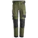 Snickers Workwear kalhoty AllroundWork Stretch khaki