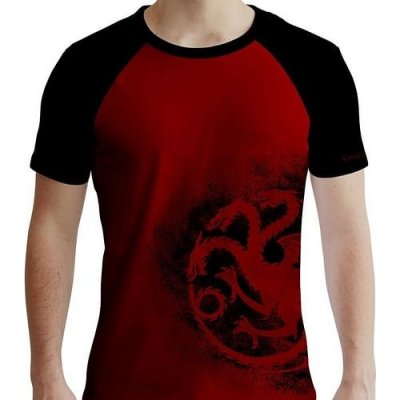 ABYstyle tričko Game of Thrones Targaryen Premium červená – Zboží Mobilmania