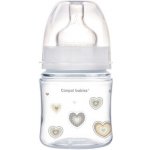 Canpol babies Antikoliková láhev se širokým hrdlem Newborn Růžová 120ml – Zboží Dáma