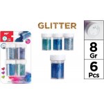 Main Papel S.L. Třpytky sada modré (4×10g) – Hledejceny.cz