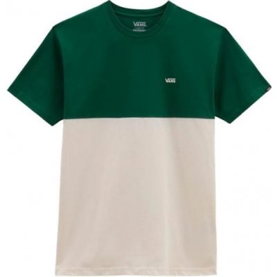 Vans COLORBLOCK TEE ANTIQUE WHITE/EDEN – Zboží Mobilmania