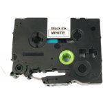 Páska - kompatibilní s BROTHER TZE-V221, TZ-V221 - 9 mm x 5,5 m bílá - černý tisk - VINYL – Hledejceny.cz