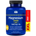 GS Magnesium citrate pure 1340 mg + B6 365 tablet – Hledejceny.cz
