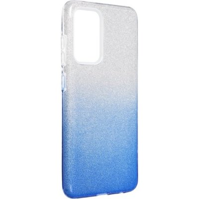 Pouzdro Forcell Shining Samsung Galaxy A52 / A52 5G / A52s 5G čiré-modré