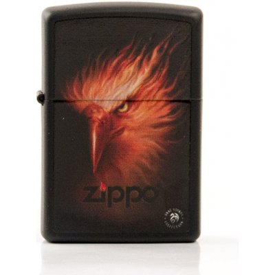 ZIPPO schwarz color cAnne Stokes Flame Eaglec – Hledejceny.cz