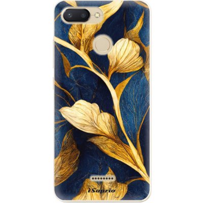 Pouzdro iSaprio - Gold Leaves - Xiaomi Redmi 6 – Zboží Mobilmania