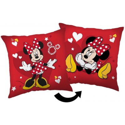 Jerry Fabrics polštář Minnie Hearts 03 35x35