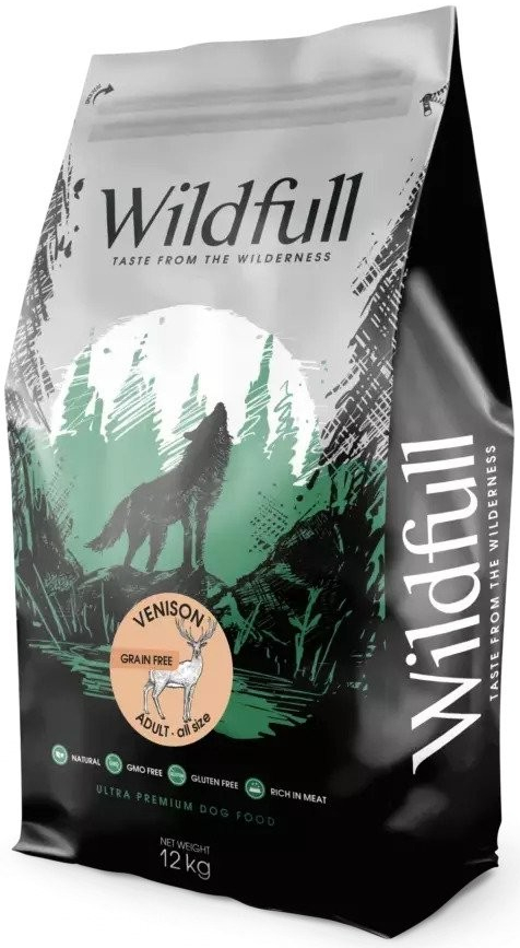 Wildfull Dog Adult All Size GF Venison & Pumpkin 12 kg