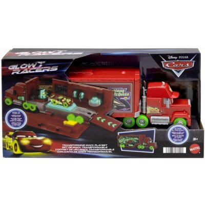 Mattel Cars Transformující se kamion Mack Hauler svítící ve tmě – Zboží Mobilmania