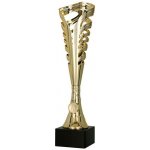 Plastová trofej Zlatá Výška: 41 cm – Zboží Dáma