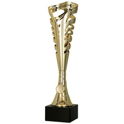 Plastová trofej Zlatá Výška: 41 cm – Zboží Dáma