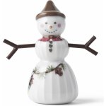 KÄHLER Vánoční dekorace Hammershøi Christmas Snowgirl 8 cm, bílá barva, porcelán – Hledejceny.cz