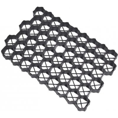 Zatravňovací dlaždice, 60 x 40 x 3 cm , černá – Sleviste.cz