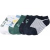 Lupilu Chlapecké nízké ponožky s BIO bavlnou, 7 párů bílá / navy modrá / zelená