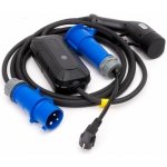 Platinet přenosná EV nabíječka PPC32AT7 7,4kW 32A CEE 3-pin Type 2 délka 5m Home Line s adaptérem černá PLAEVPPC32AT7 | Zboží Auto