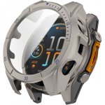 PROTEMIO 93958 LUNET FULL COVER Plastový kryt se sklem pro Garmin Fenix 8 AMOLED 51mm TITANIUM BLUE – Zbozi.Blesk.cz